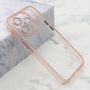 Maska / futrola DIAMOND LENS za iPhone 14 Pro (6.1) roze (MS).