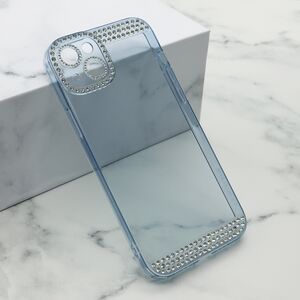 Maska / futrola DIAMOND SIDE za iPhone 14 Plus (6.7) plava (MS).