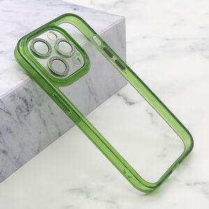 Maska / futrola DIAMOND LENS za iPhone 14 Pro (6.1) zelena (MS).