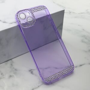 Maska / futrola DIAMOND SIDE za iPhone 14 Plus (6.7) ljubicasta (MS).