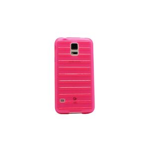 Silikonska maska / futrola Rib za Samsung I9600 S5/G900 pink.