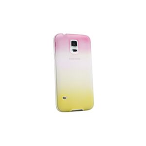 Maska / futrola Rainbow za Samsung I9500 roze-zuta.