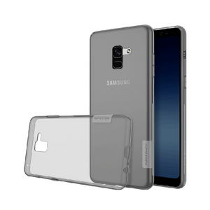 Maska / futrola Nillkin Nature za Samsung A730F Galaxy A8 Plus 2018 siva.