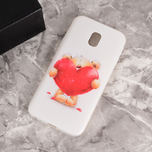 Silikonska maska / futrola print ultra tanka za Samsung J330F Galaxy J3 (2017) Teddy love 2.
