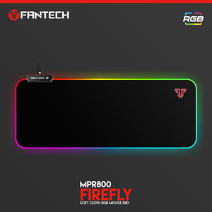 Podloga za mis Fantech RGB Firefly MPR800S crna.
