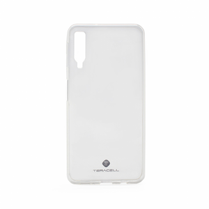 Silikonska maska / futrola Teracell Giulietta za Samsung A750F Galaxy A7 2018 providna.