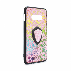 Maska / futrola Colorful Star za Samsung G970 S10e + holder pink.