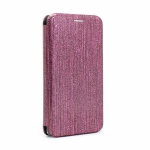 Maska / futrola Flip Crystal za iPhone XS Max pink.