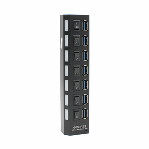 USB 3.0 HUB 7 portova JWD-U37.