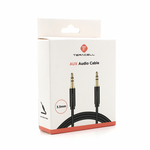 Audio kabl Teracell Aux 3.5mm crni 1.2m.