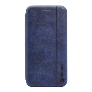 Maska / futrola Teracell Leather za Xiaomi Redmi 8A plava.