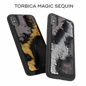 Maska / futrola Magic Sequin za iPhone 7 Plus/8 Plus zlatna.