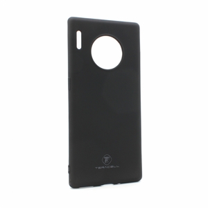 Silikonska maska / futrola Teracell Giulietta za Huawei Mate 30 Pro mat crna.