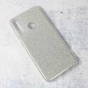 Maska / futrola Crystal Dust za Huawei Y6p srebrna.