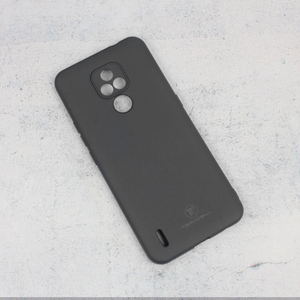 Silikonska maska / futrola Teracell Giulietta za Motorola Moto E7 mat crna.