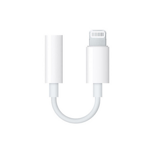 Adapter iPhone lightning na 3.5mm HQ za slusalice beli.