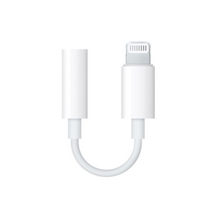 Adapter iPhone lightning na 3.5mm za slusalice beli.