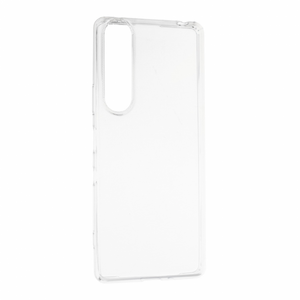 Torbica Silikonska maska / futrola ultra tanka za Sony Xperia 1 III providna.