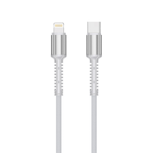 Data kabl Teracell Evolution PD Type C na iPhone 11/12/13 lightniing beli 1m.