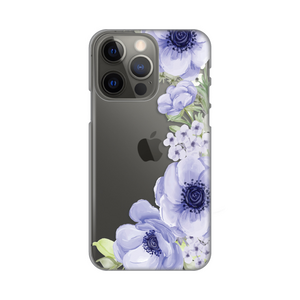 Silikonska maska / futrola print ultra tanka za iPhone 13 Pro Blue Roses.