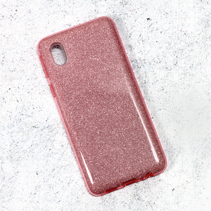 Maska / futrola Crystal Dust za Samsung A013F Galaxy A01 Core roze.