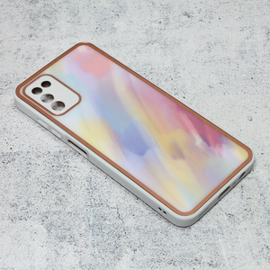 Maska / futrola Candy Marble za Samsung A037 Galaxy A03s bela.
