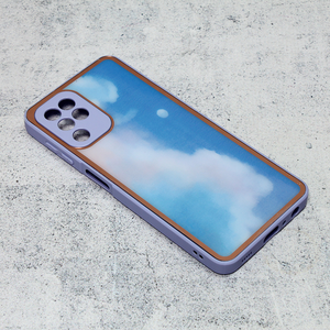 Maska / futrola Candy Marble za Samsung A225 Galaxy A22 lila.