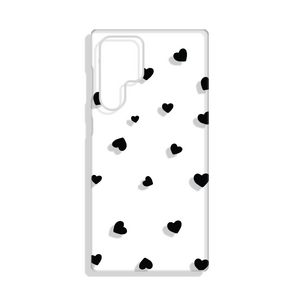 Silikonska maska / futrola print ultra tanka za Samsung Galaxy S22 Ultra 5G Hearts.