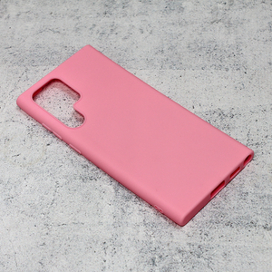 Maska / futrola Gentle Color za Samsung Galaxy S22 Ultra 5G roze.