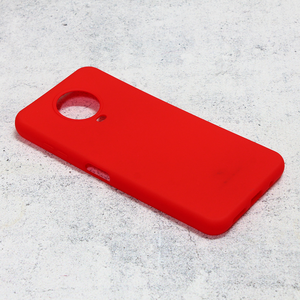 Silikonska maska / futrola Teracell Giulietta za Nokia G10/G20 mat crvena.