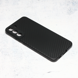 Maska / futrola Carbon fiber za Samsung Galaxy S22 Plus 5G crna.