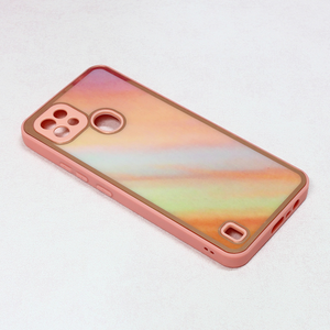 Maska / futrola Candy Marble za Realme C21 roze.