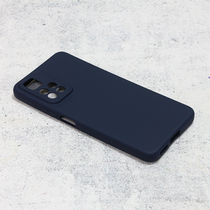 Silikonska maska / futrola Teracell Giulietta za Xiaomi Redmi Note 11 Pro Plus/Poco X4 NFC mat tamno plava.