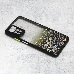 Maska / futrola Frame Glitter za Xiaomi Redmi Note 11/Redmi Note 11s crna.