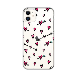 Silikonska maska / futrola print ultra tanka za iPhone 11 6.1 Heart Pattern.