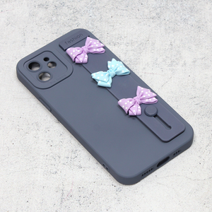 Maska / futrola Bow za iPhone 12 6.1 ljubicasta.