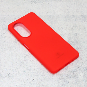 Silikonska maska / futrola Teracell Giulietta za Huawei Nova 9 SE/Honor 50 SE mat crvena.
