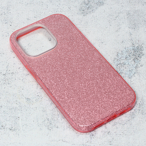 Maska / futrola Crystal Dust za iPhone 14 Pro roze.