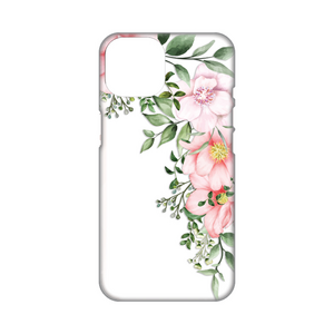 Silikonska maska / futrola print ultra tanka za iPhone 14 Gentle Rose Pattern.