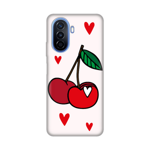 Silikonska maska / futrola print za Huawei nova Y70 Cherry.