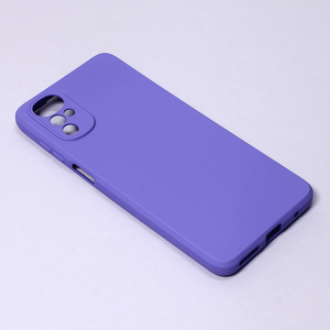 Silikonska maska / futrola Teracell Giulietta za Motorola Moto G22 mat ljubicasta.
