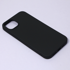 Silikonska maska / futrola Teracell Giulietta za iPhone 14 Plus mat crna.