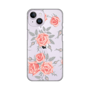 Silikonska maska / futrola print ultra tanka za iPhone 14 Elegant Roses.