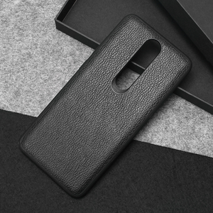 Maska / futrola Leather za Huawei Mate RS Porsche design crna.