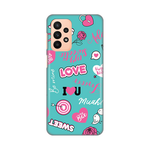 Silikonska maska / futrola print za Samsung A235 Galaxy A23 Love.