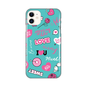 Silikonska maska / futrola print za iPhone 11 6.1 Love.