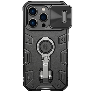 Maska / futrola Nillkin CamShield Armor Pro za iPhone 14 Pro crna.