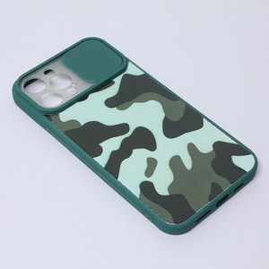 Maska / futrola Camera Army za iPhone 12 Pro Max 6.7 tamno zelena.