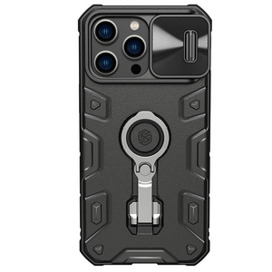 Maska / futrola Nillkin CamShield Armor Pro Magnetic za iPhone 14 Pro Max 6.7 crna.