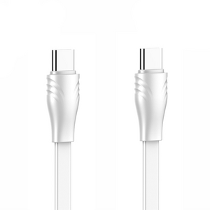 Data kabl LDNIO LC131-C 65W Type C na Type C beli 1m.